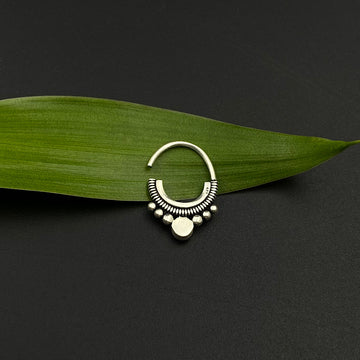 Amethyst Septum Ring